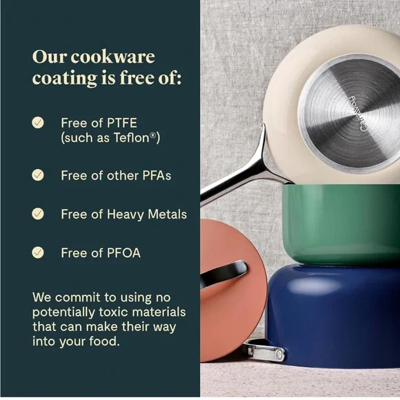 Caraway Home 10.5” Ceramic Fry Pan - Gray - Picture 8 of 9